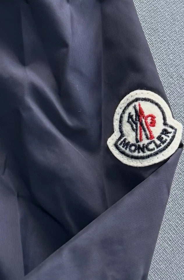 Moncler Navy Urville Jacket - Size 3 (PTP 23”) - Fits Large
