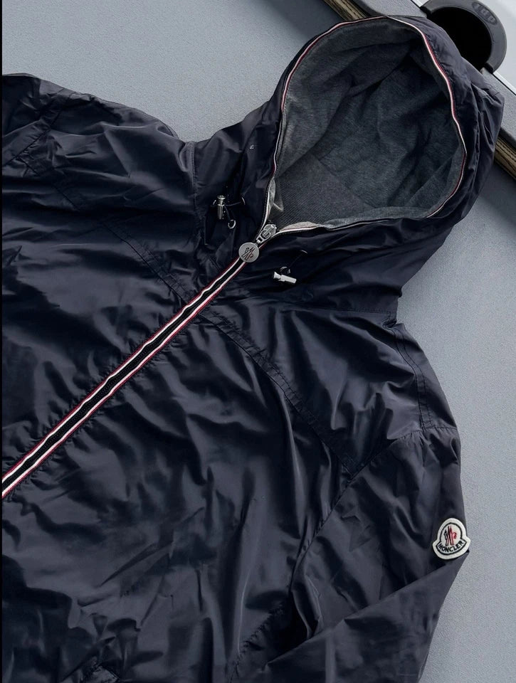 Moncler Navy Urville Jacket - Size 3 (PTP 23”) - Fits Large