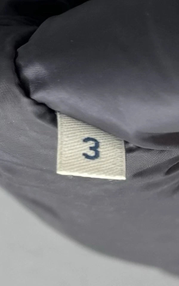 Moncler Navy Amey Down Jacket - Size 3 - Fits UK 10/12 (19.5” PTP)