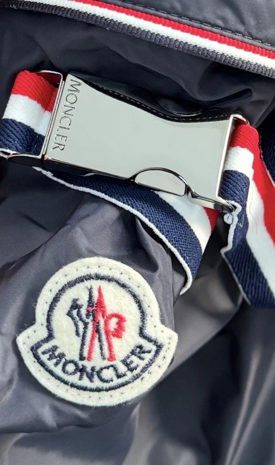 Moncler Navy Urville Jacket - Size 3 (PTP 23”) - Fits Large