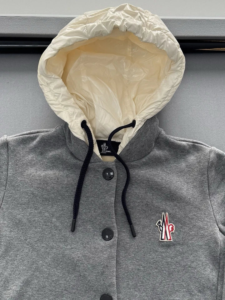 Moncler Grenoble Padded Hood Soft Sweatshirt - XS (UK8)