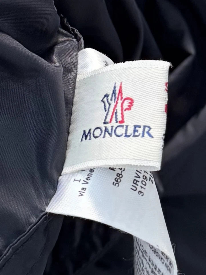 Moncler Navy Urville Jacket - Size 3 (PTP 23”) - Fits Large