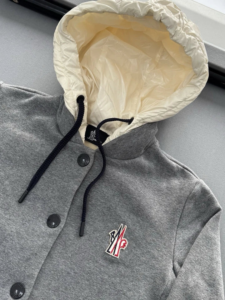 Moncler Grenoble Padded Hood Soft Sweatshirt - XS (UK8)